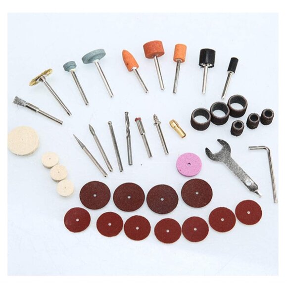 40pcs Rotary Tool Cutting Sanding Drill Bit Grinding 40 Piece Set For Dremel - Picture 1 of 3